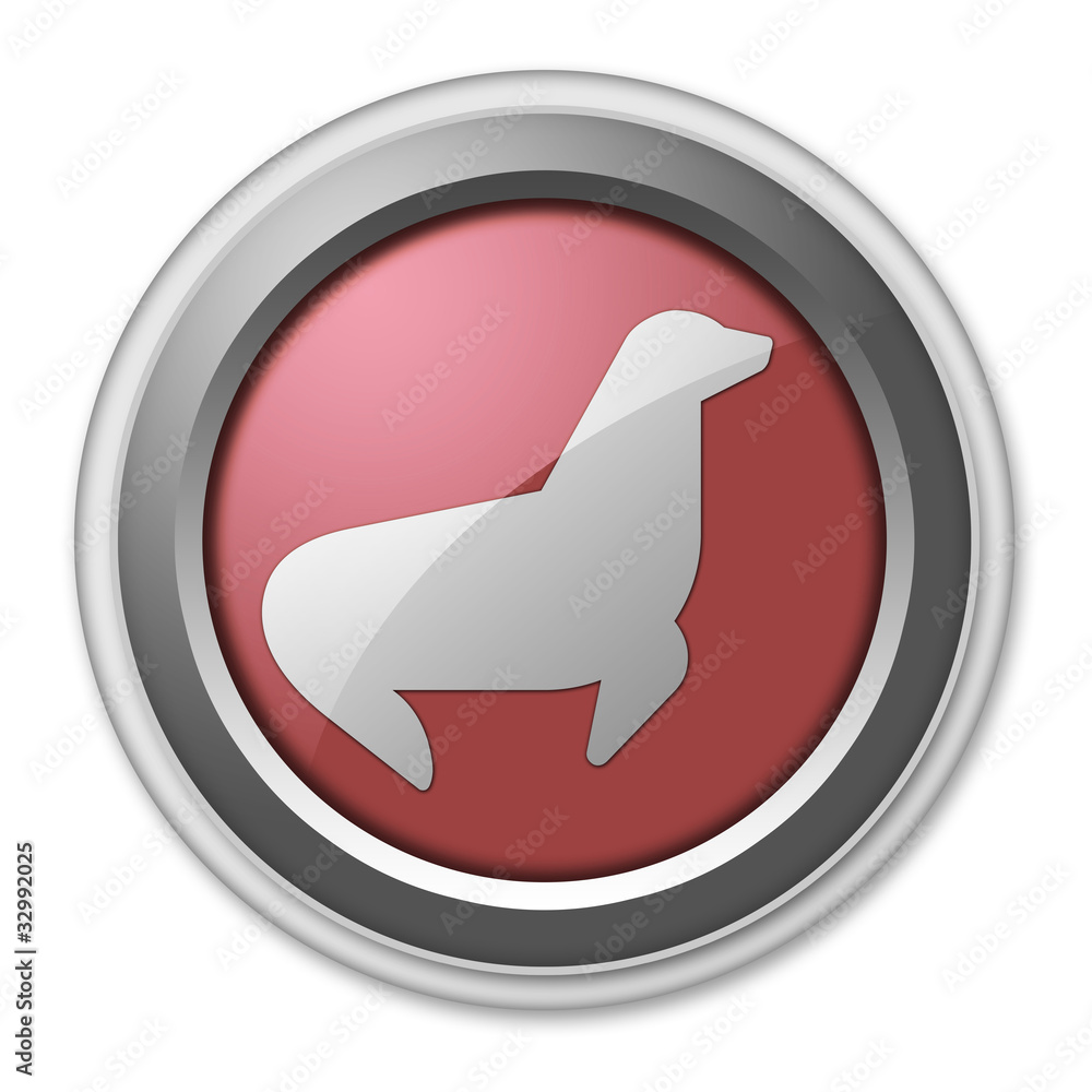 Red 3D Style Button Red 3D Style Button