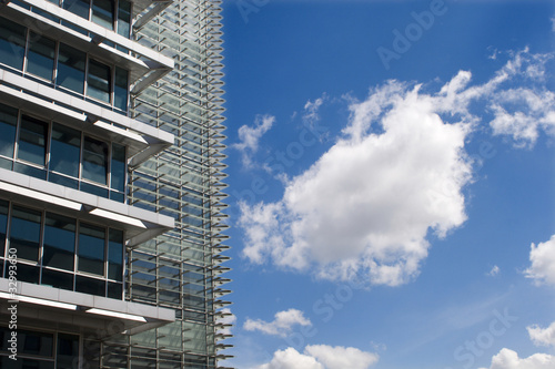 Photography Bratislava - sky and modern facade