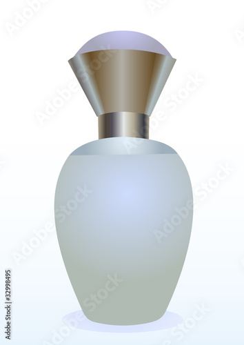 Small bottle of a perfume for women