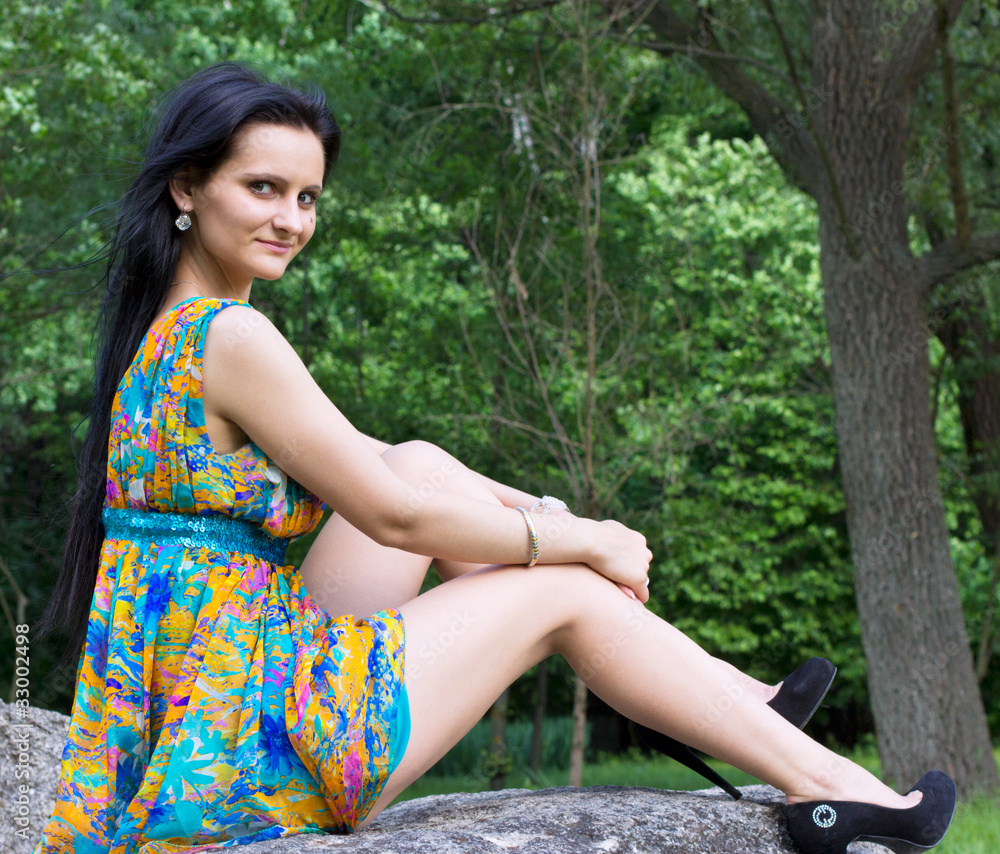 Beautiful woman outdoor Beautiful woman outdoor