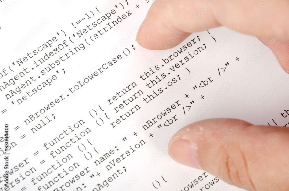 Obraz premium html code