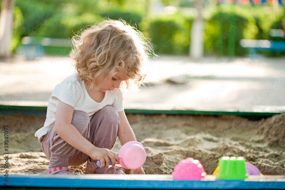 Fotografie Child on playground