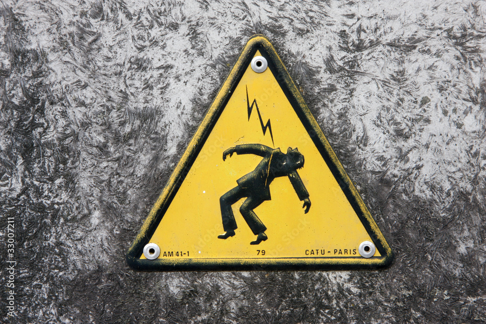 Quadro em tela Danger