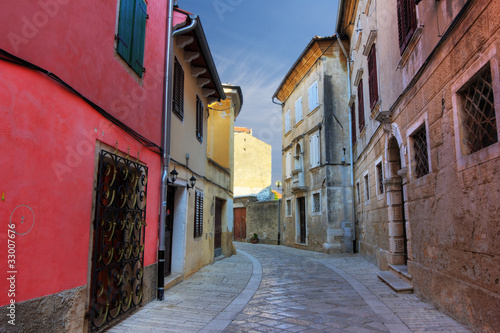 street in Porec  Croatia