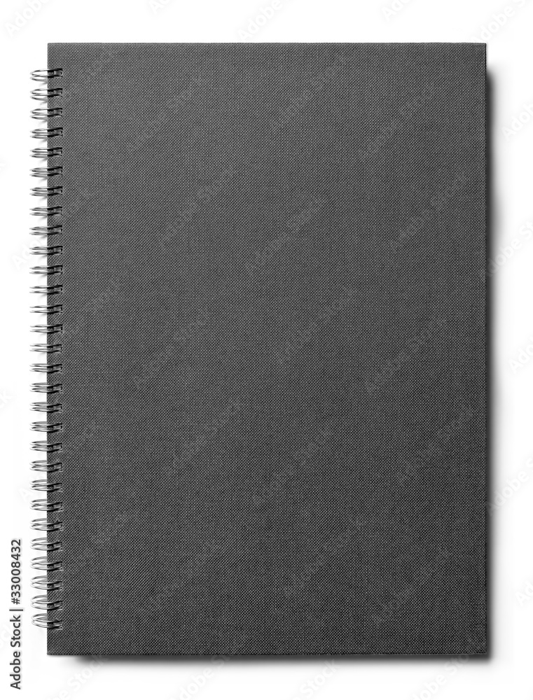 notebook on white notebook on white