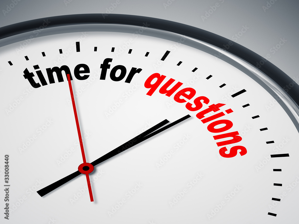 time for questions time for questions