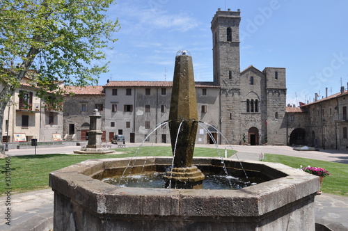 Abbadia San Salvatore in der Toskana