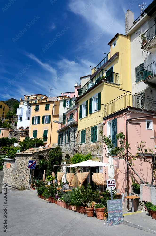 Corniglia village in Cinque Terre, Liguria, Italy