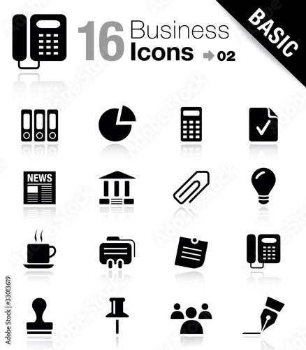 Basic -  Office and Business icons