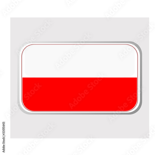 Free Download Flag of poland in the form of an icon for a web of pages - GFXLoad
