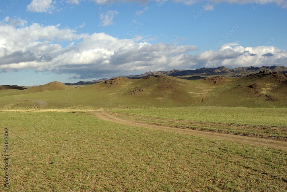 Paysage de Mongolie