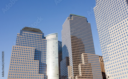 NEW YORK CITY May 2011. Lower Manhattan financial offices