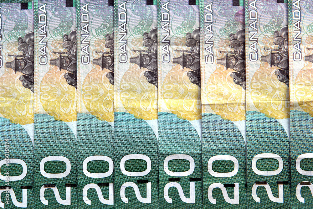 Kanadische Dollars Stock-Foto | Adobe Stock