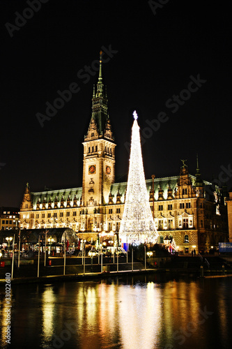 Weihnachtsmarkt Hamburg am Rathausmarkt