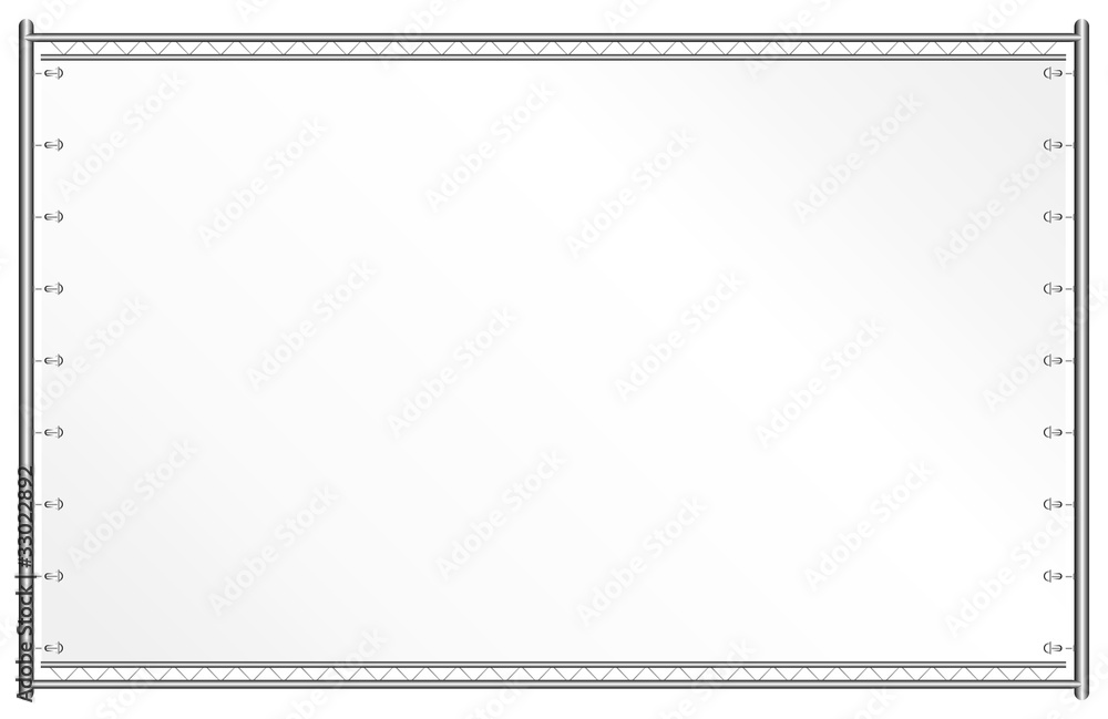 blank public billboard, canvas, free copy and picture space