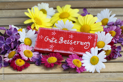 Fototapeta Naklejka Na Ścianę i Meble -  Gute Besserung