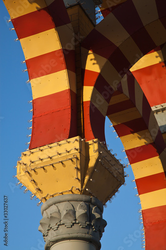 Arcos en la portada de la feria de Córdoba