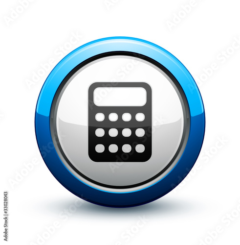 icône calculatrice finance