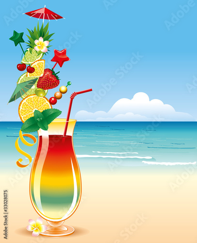 Tropical cocktai