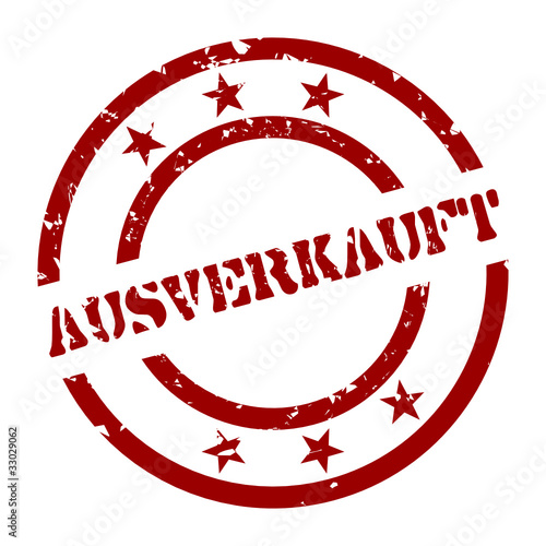 stempel ausverkauft I