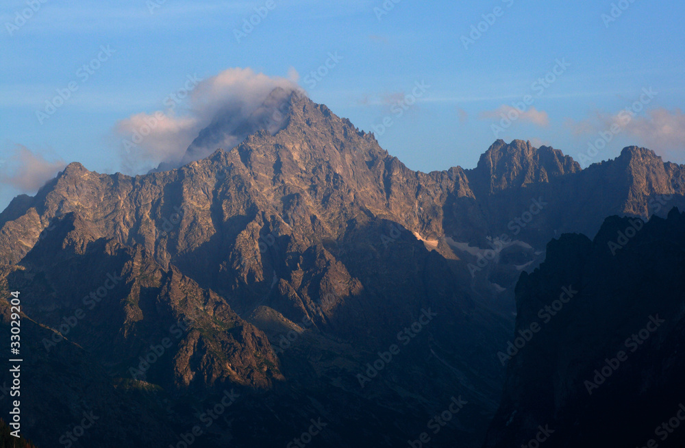 Gerlachovsky stit (Gerlach) - the highest peak of Slovakia, Tatra Mountains and Carpathians