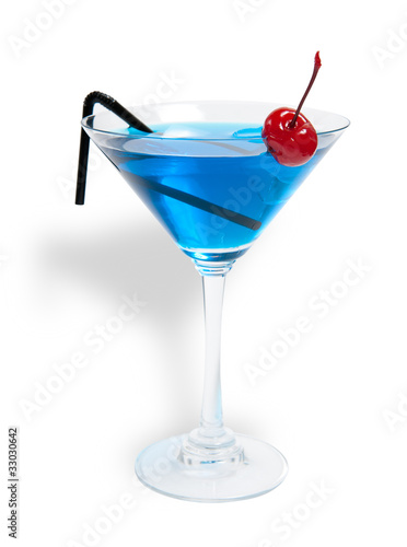 cocktail blue lagoon