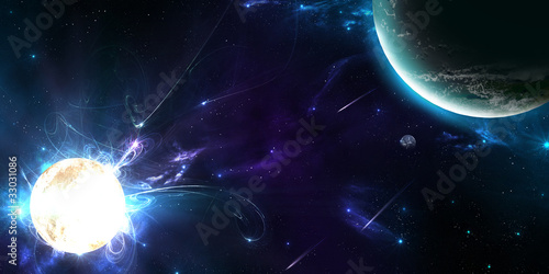 Fototapeta Naklejka Na Ścianę i Meble -  white sun