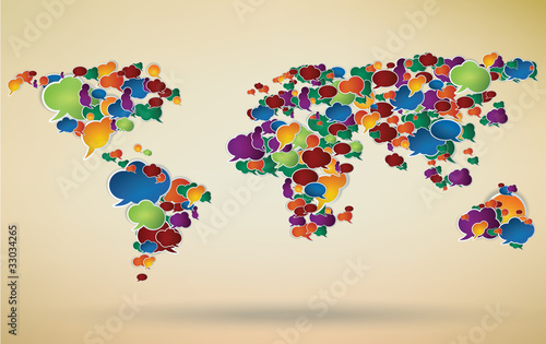 social network around the world