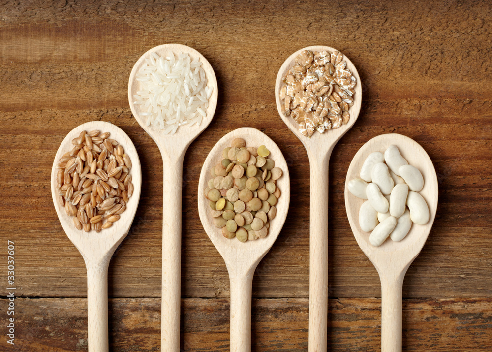 food ingredients rice bean cereal food ingredients rice bean cereal