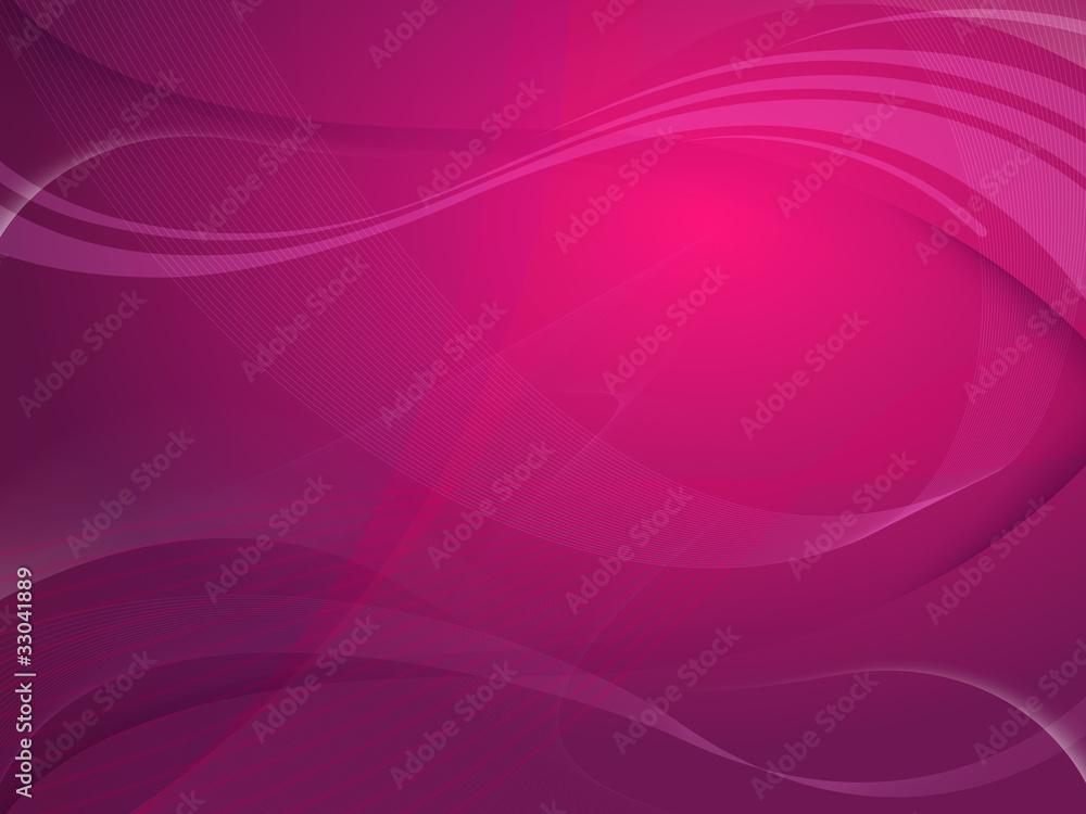 Pink waves abstract background