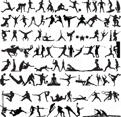 Sport silhouette
