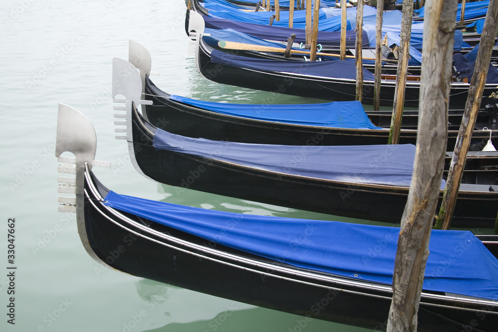 Gondola Parking, Venice - Italy
