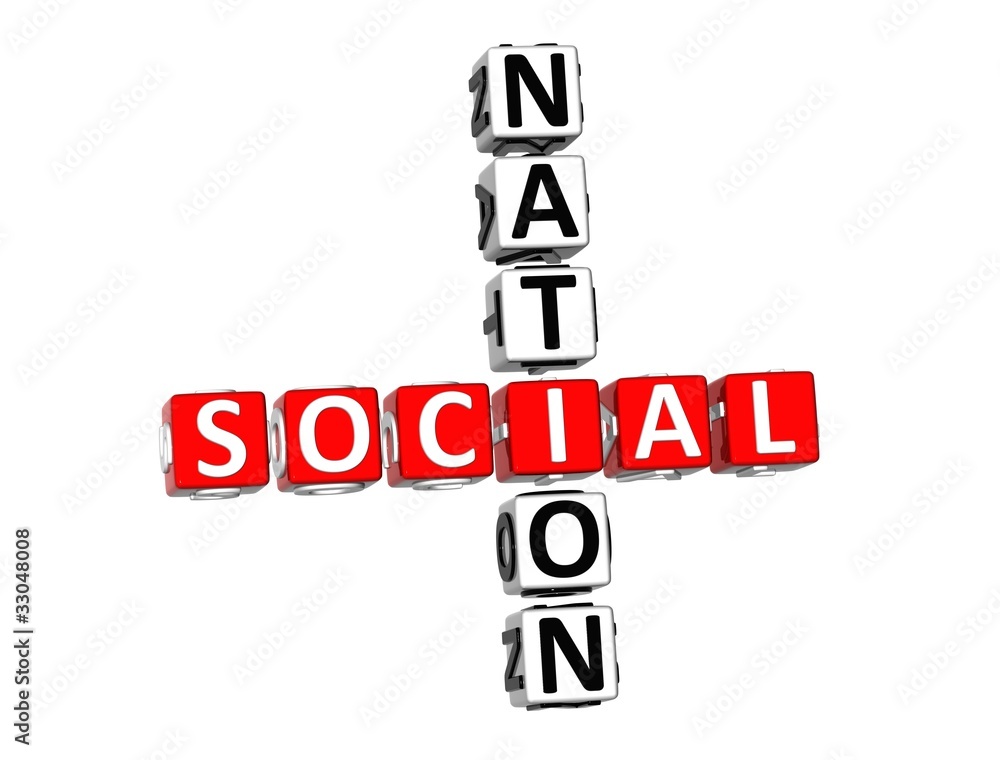 3D Social Nation Crossword 3D Social Nation Crossword