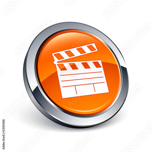 icône bouton internet cinéma