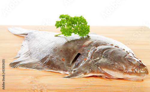 Fotografie, Tablou raw plaice fish