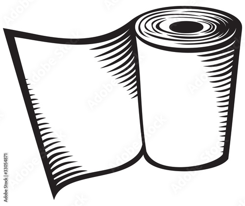roll of toilet paper