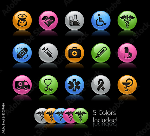 Medical / The vector file includes 5 colors in different layers.