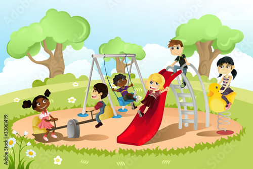 Children in playground