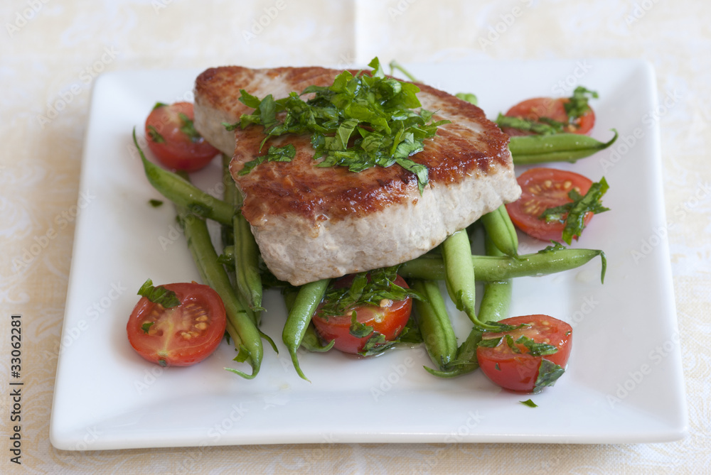 Tuna steak Tuna steak
