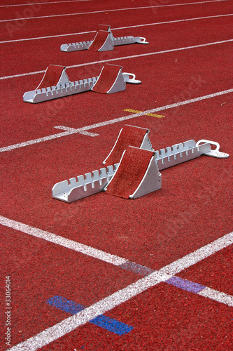Three Starting Blocks Athletic