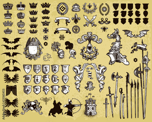 Heraldic elements