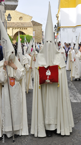 Nazarenos de las hermandad de la merced, Semana Santa Córdoba photo