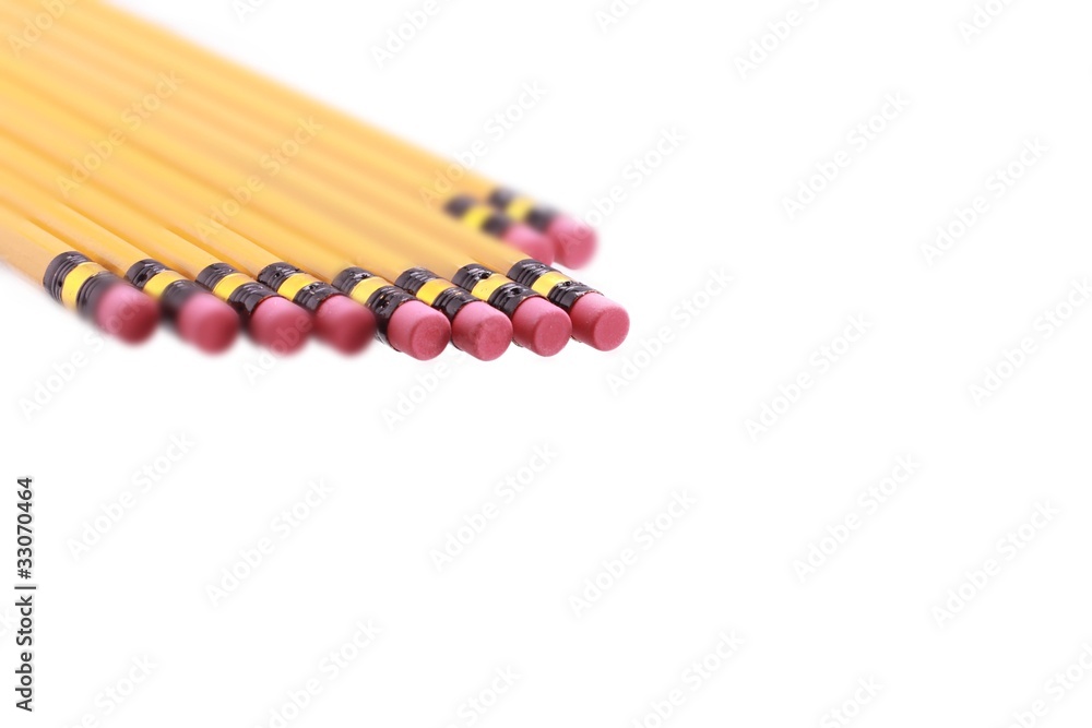 A variety of pencils