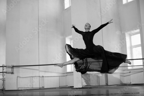 jump training ballerina