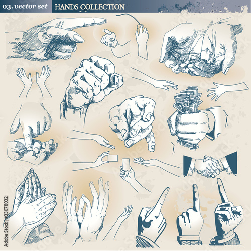 Hands collection