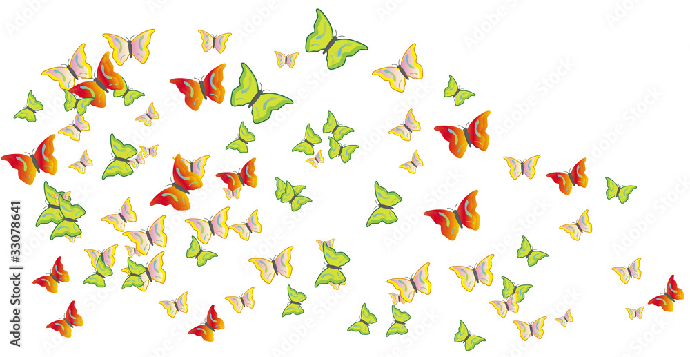 Butterflies swarm Butterflies swarm
