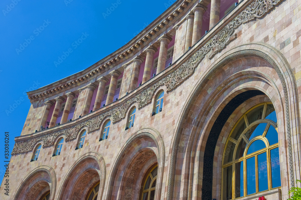 Obraz premium Stone building