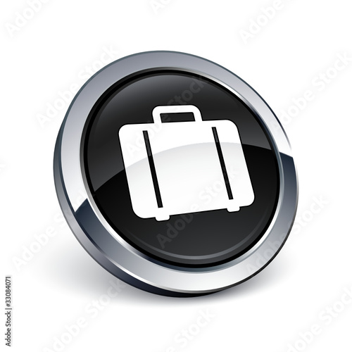 icône bouton internet valise sac