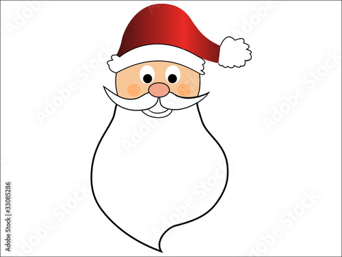 Santa Clause - Vector Element - Weihnachtsmann