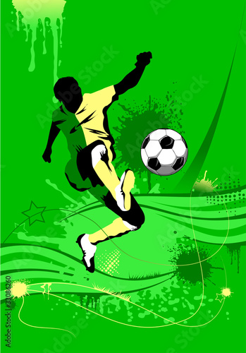abstract soccer background © sababa66